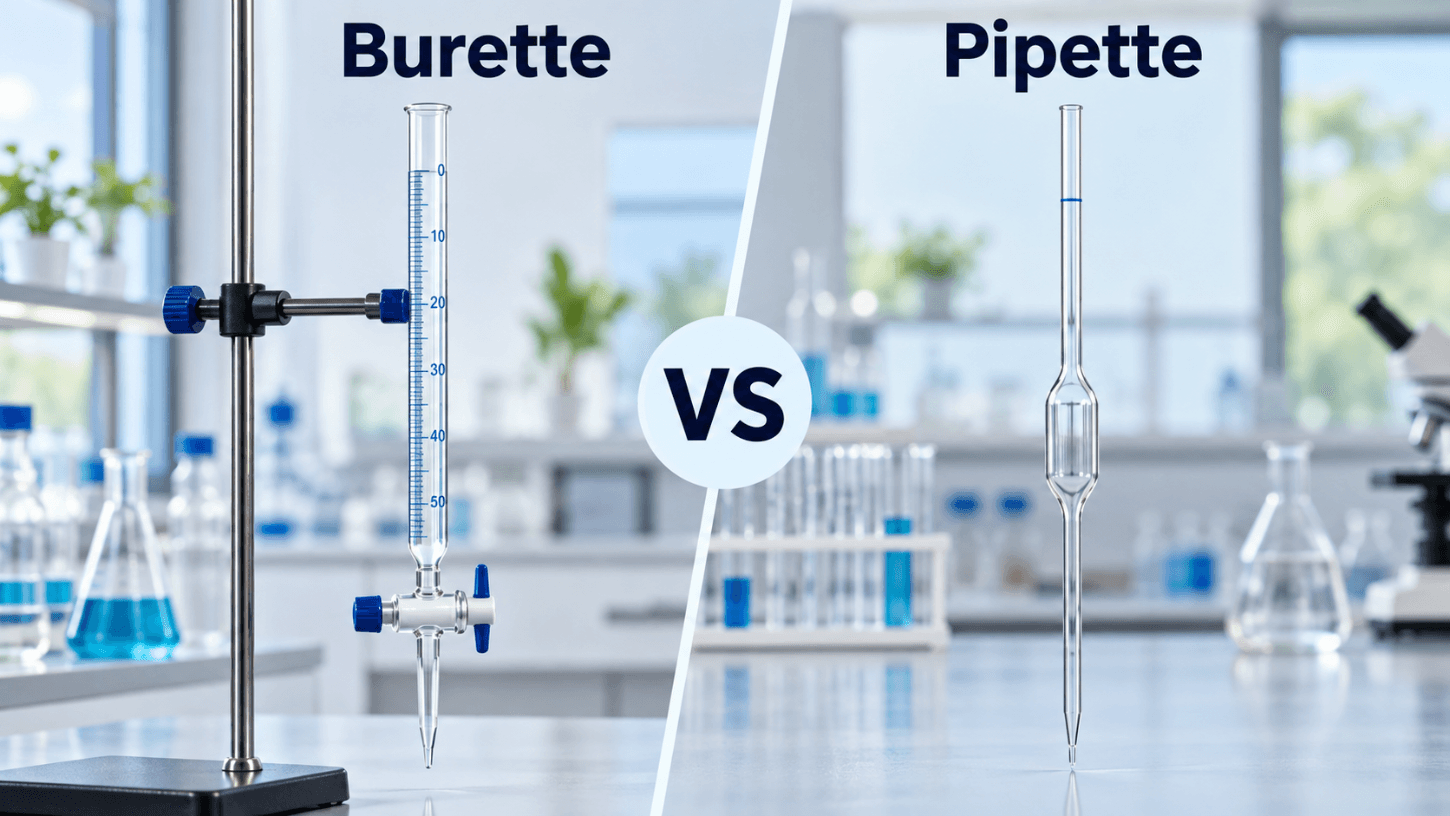 Burette vs Pipette: Key Differences and Which to Use